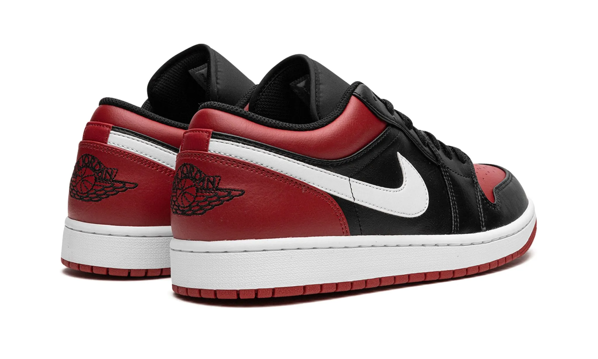 Air Jordan 1 Low Alternate Bred Toe Elastic Elastic laces