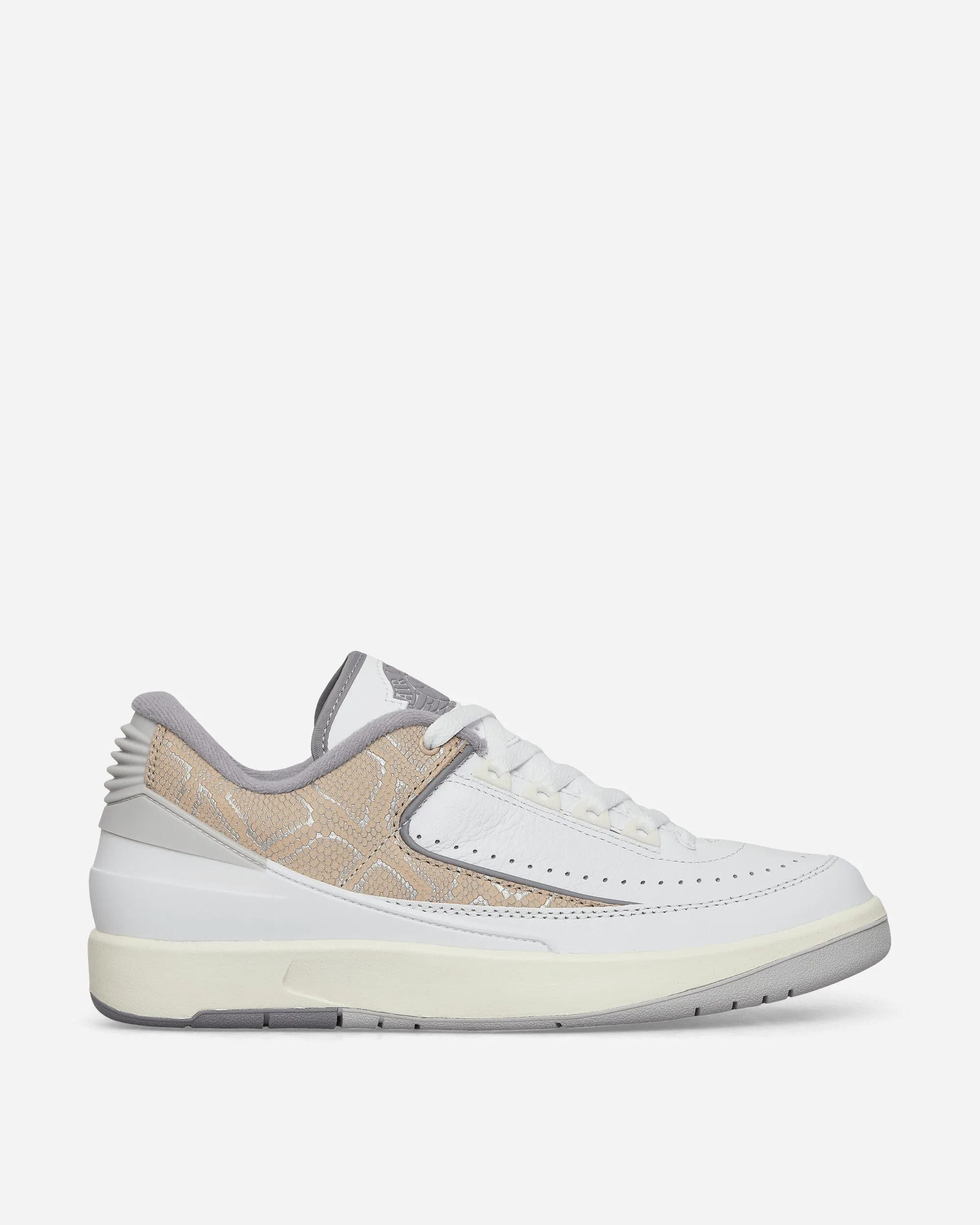 Air Jordan 2 Retro Low Sneakers White / Cement Grey Business Mode