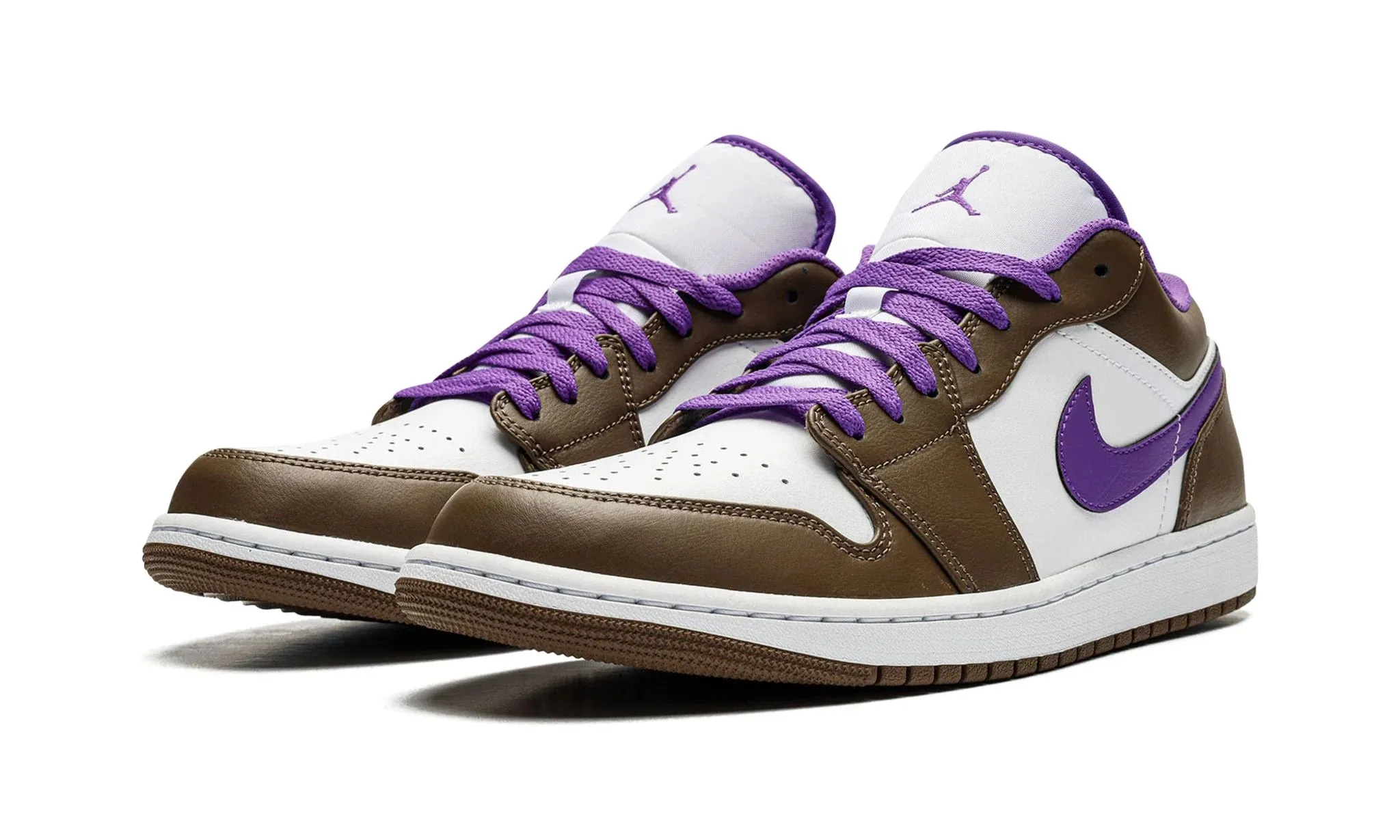 Hero Walk Air Jordan 1 Low Purple Mocha/Palomino