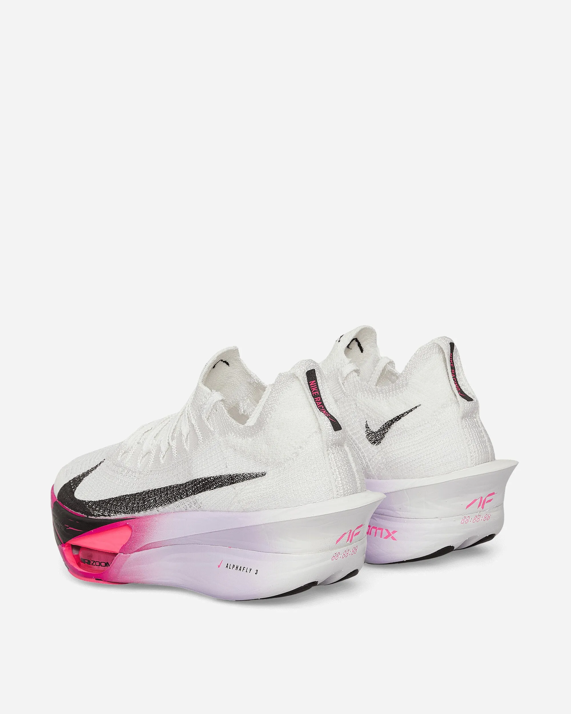 Women's Air Zoom Alphafly 3 Sneakers White / Purple Agate / Vivid Grape / Black Rain Step