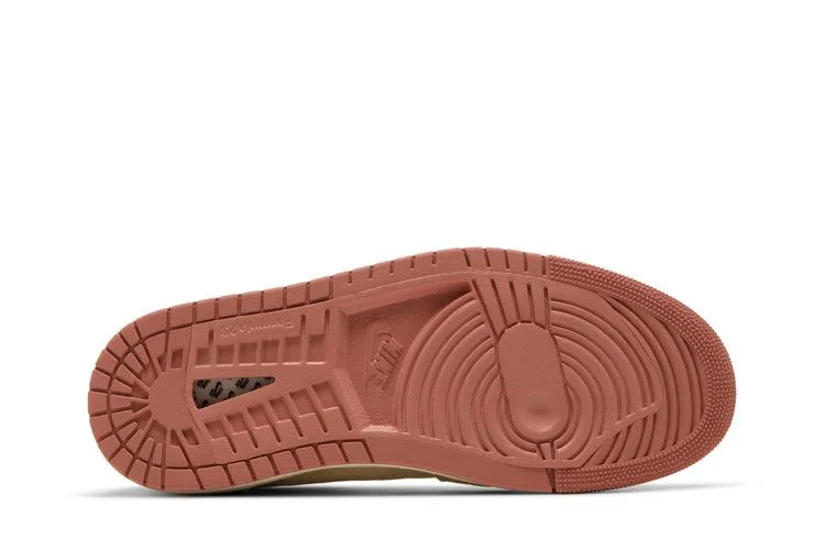 Air Jordan 1 High Zoom Comfort 2 'Sail Burnt Sunrise' Heel Safe