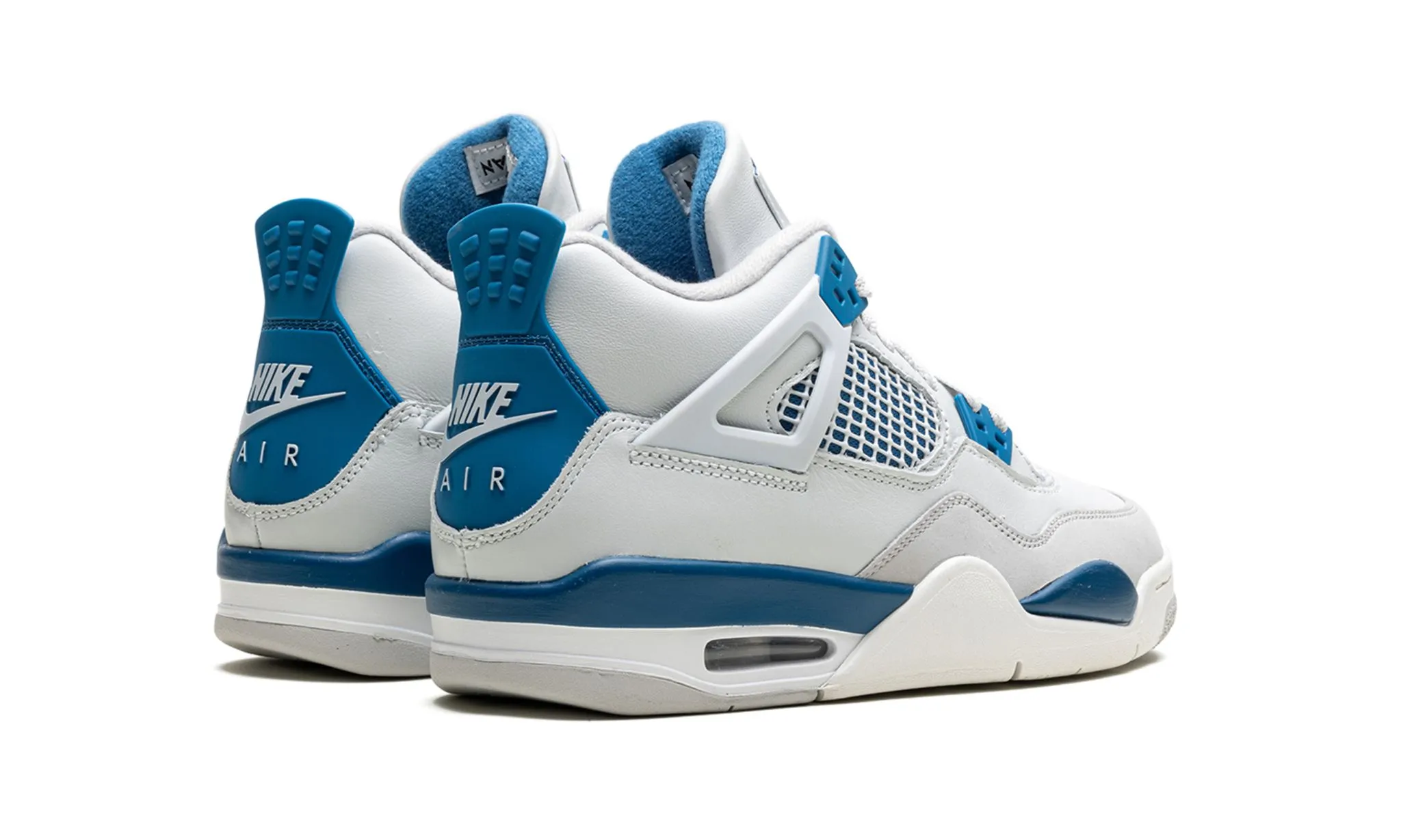 Jordan 4 Retro "Military Blue" Grade School (2024) Refined Edge