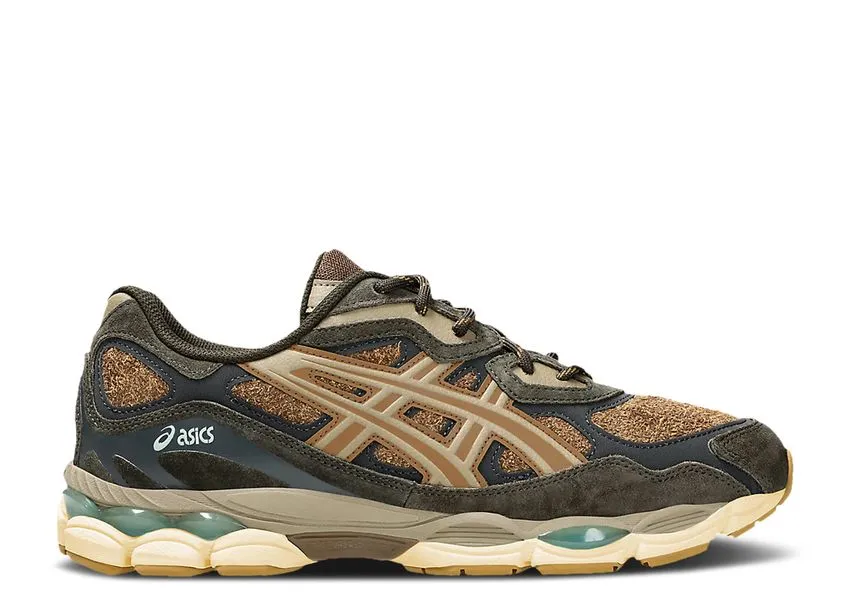 Impact Resistant Frame Energy Transfer Asics Gel-NYC Brown Storm Tan Presidio