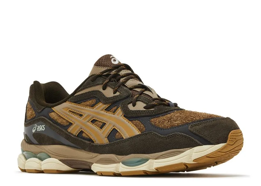 Asics Gel-NYC Brown Storm Tan Presidio Lean Form Comfort quality
