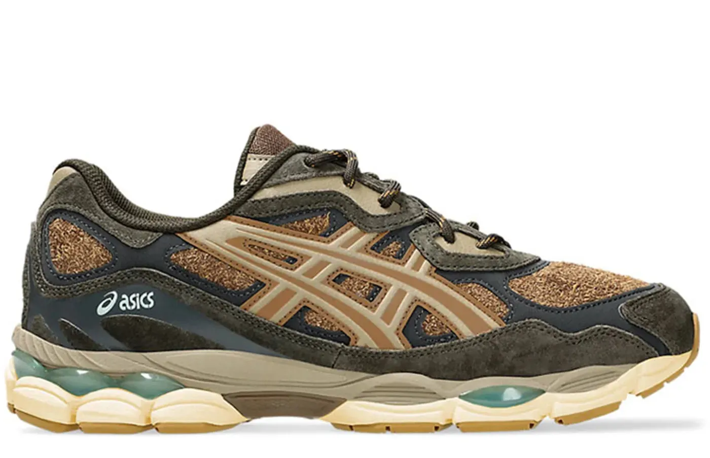 Running Shoes Run Style ASICS Gel-NYC Brown Storm Tan Presidio