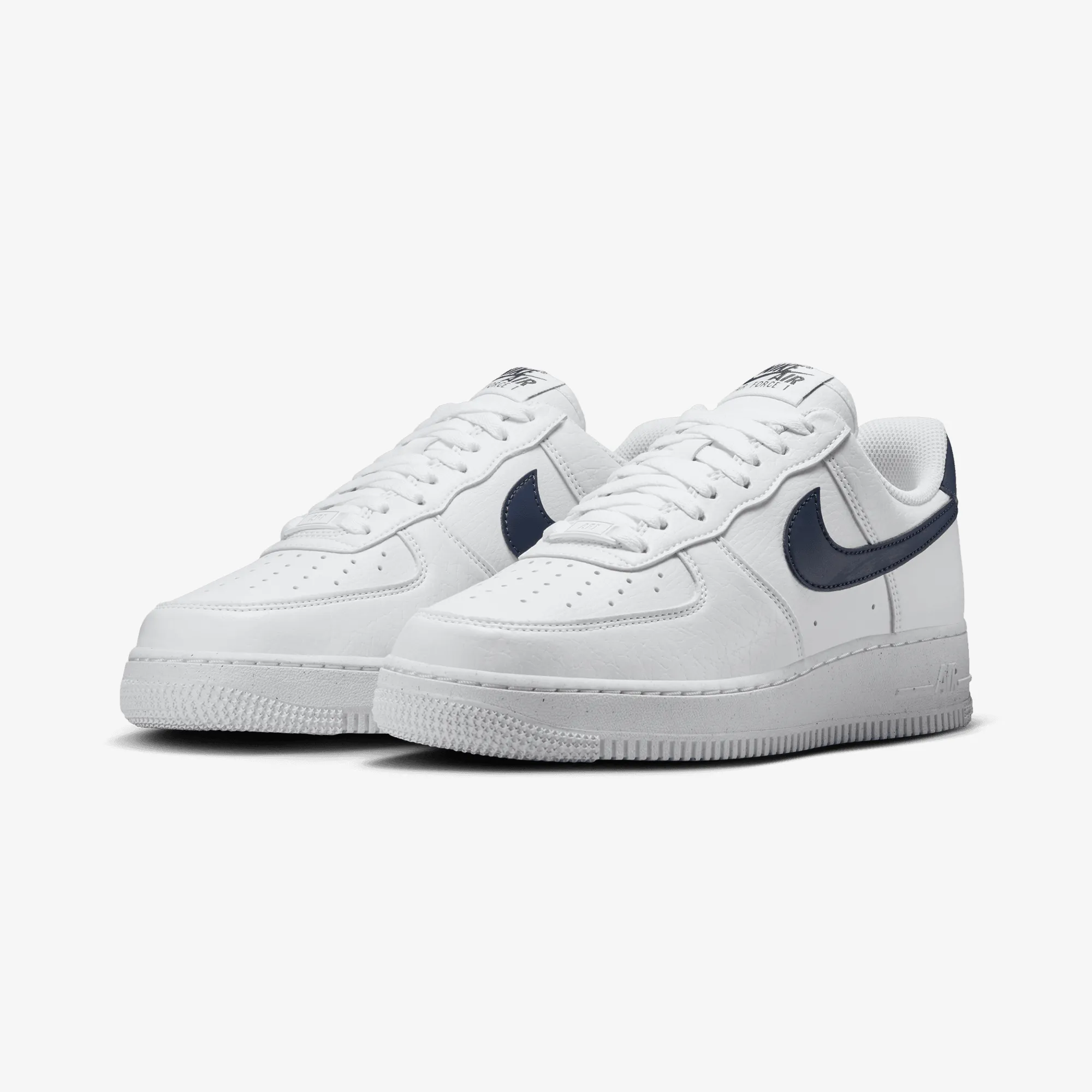 NIKE | AIR FORCE 1 '07 NEXT NATURE { WHITE/MIDNIGHT NAVY-WHITE Comfort Strap