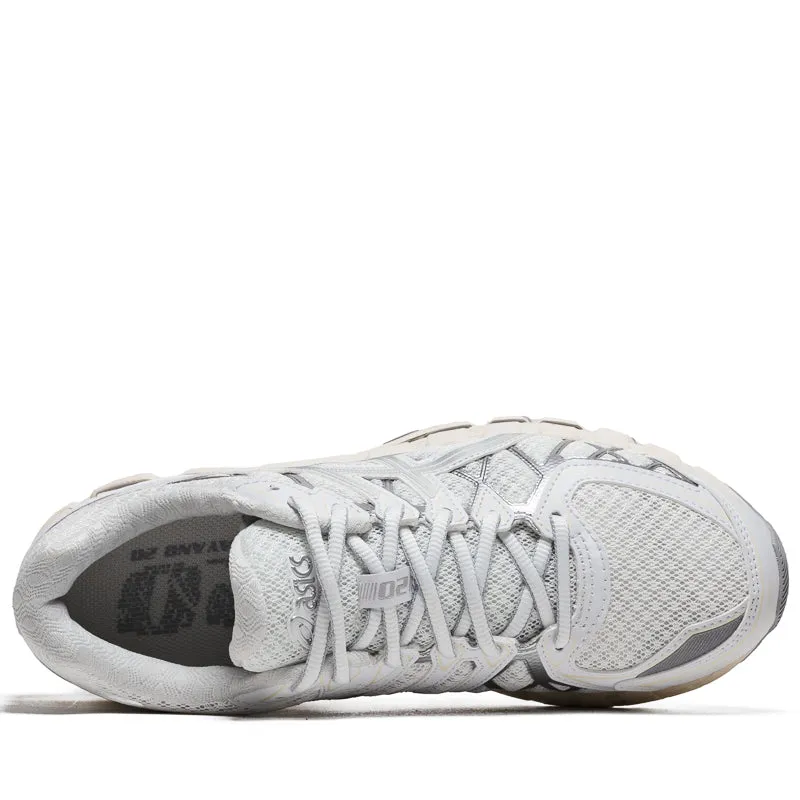 Supportive Asics Gel-Kayano 20 - White/Pure Silver