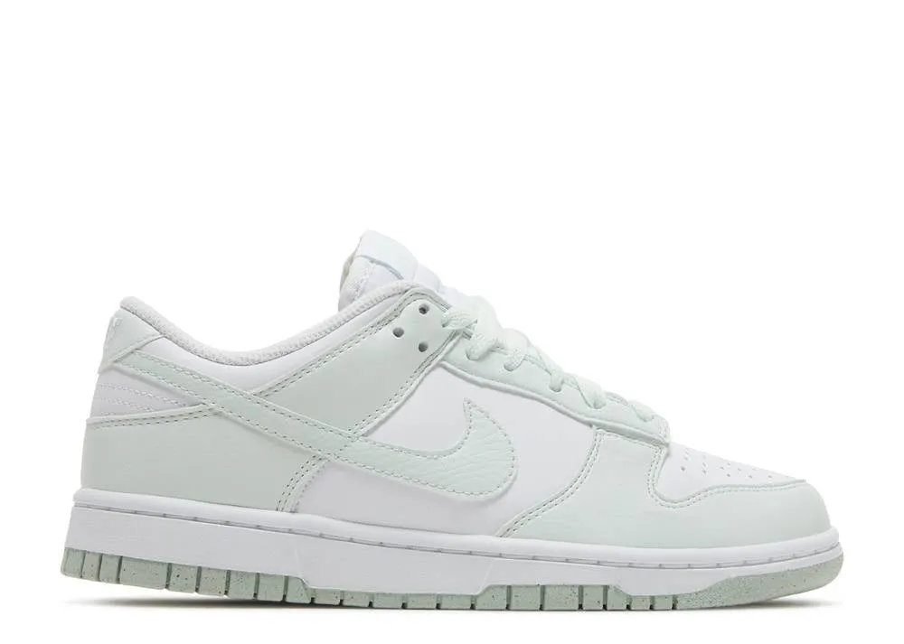 Minimal Design Street Move Nike Dunk Low Next Nature White Mint
