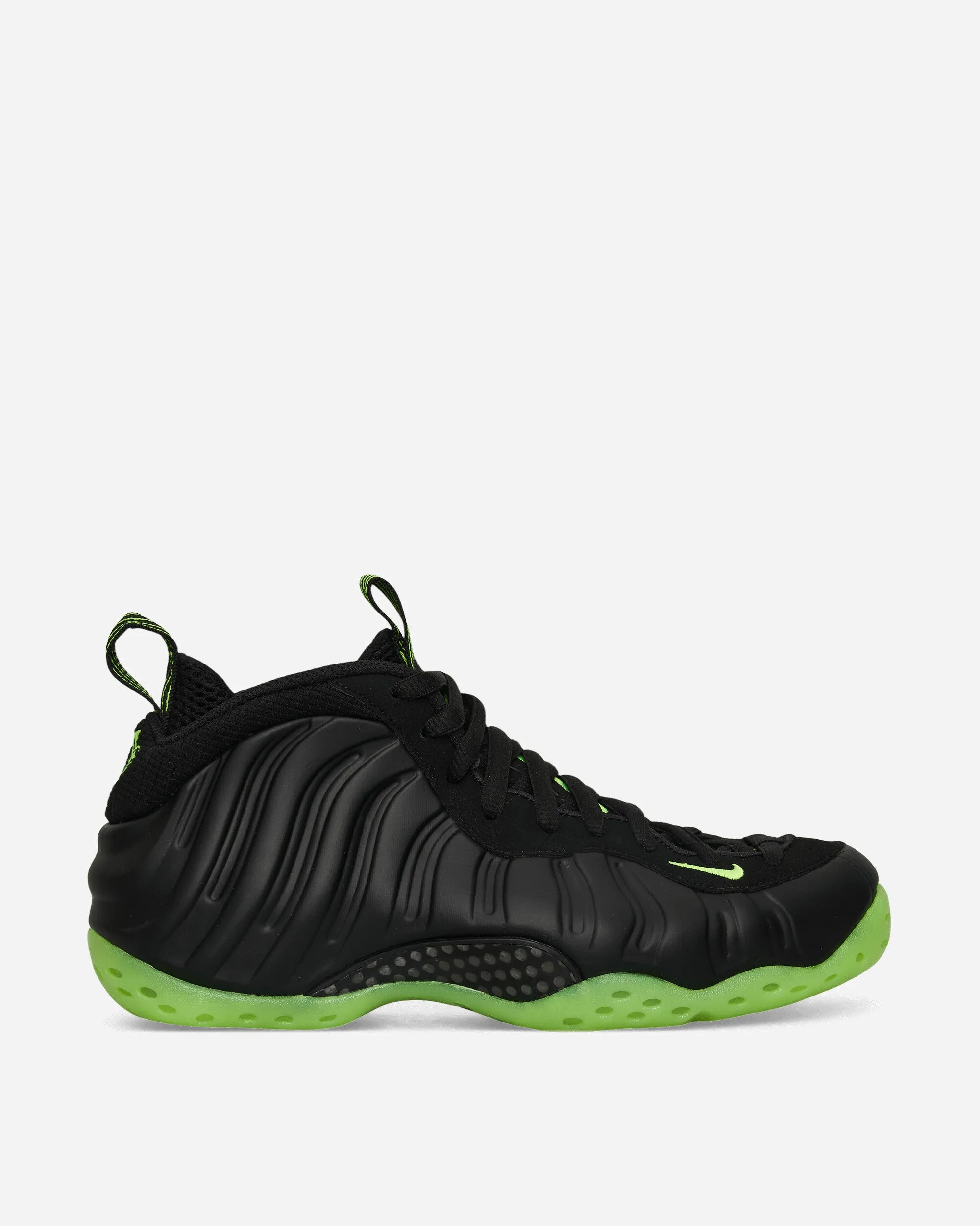 Air Foamposite One Sneakers Black / Volt Comfort footbed water proof