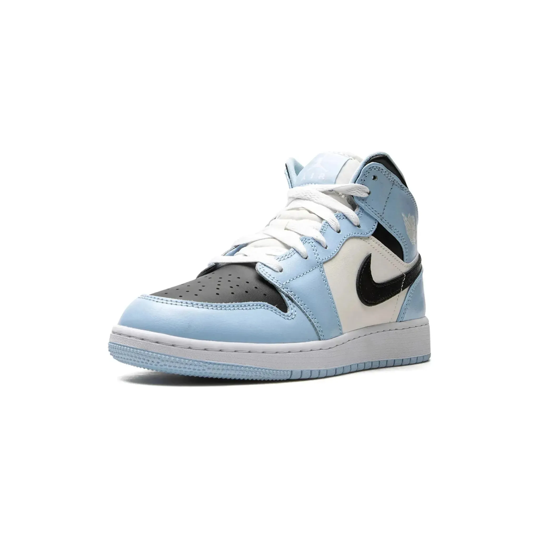 Comfort Walk heel cup Jordan 1 Mid "Ice Blue" (2022)