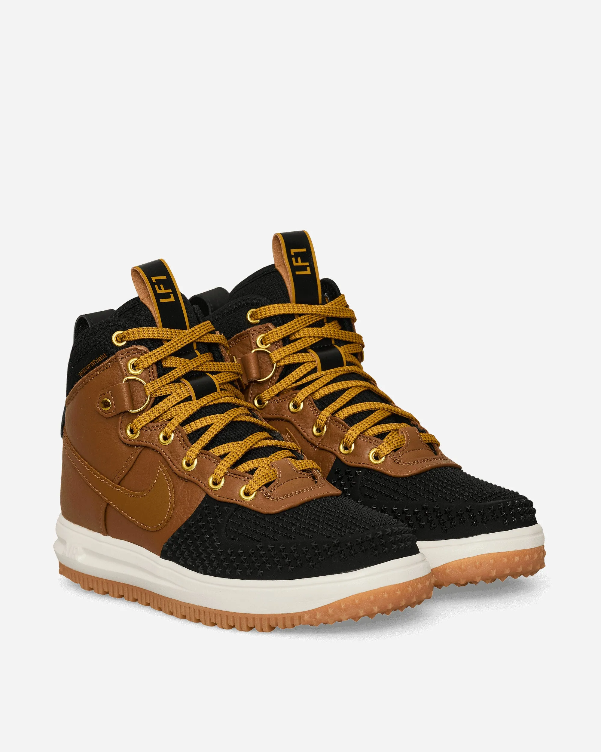 Lunar Force 1 Winterized Duckboot Ale Brown / Black Flexible Design Fashion Edge