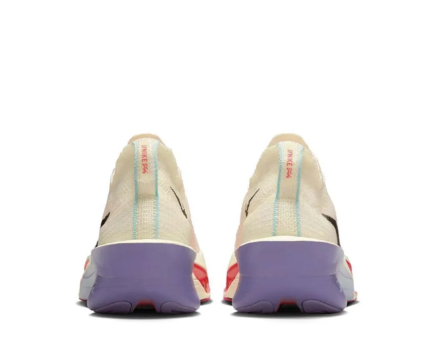 Padded Heel speed training footwear Nike Air ZoomX Alphafly Next 3% "Coconut Milk"