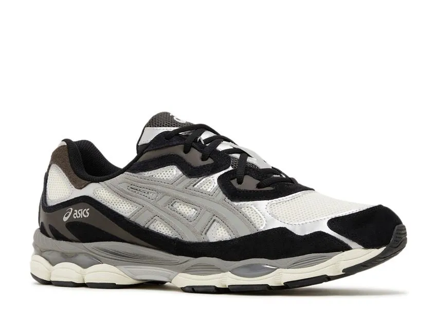 Asics Gel-NYC Black Ivory Grey Comfort Fit Design