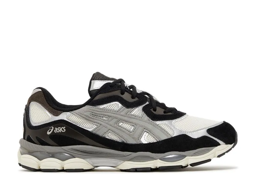 Wear   Resistant Asics Gel-NYC Black Ivory Grey