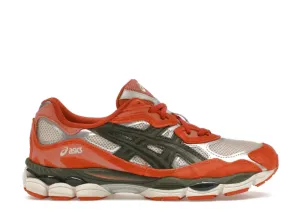 Optimal ease Textile Upper Asics Gel-NYC Oatmeal Forest Green Orange
