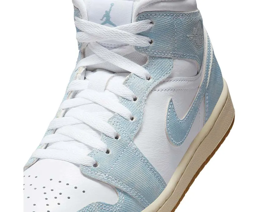 Air Jordan 1 Mid SE W "Denim" Eco Friendly Campus Hike