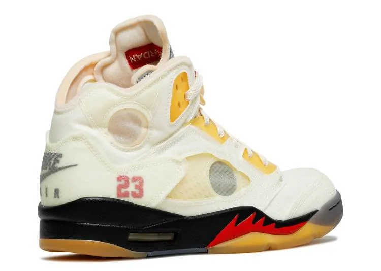 Air Jordan 5 Retro Off-White Sail All Daywear
