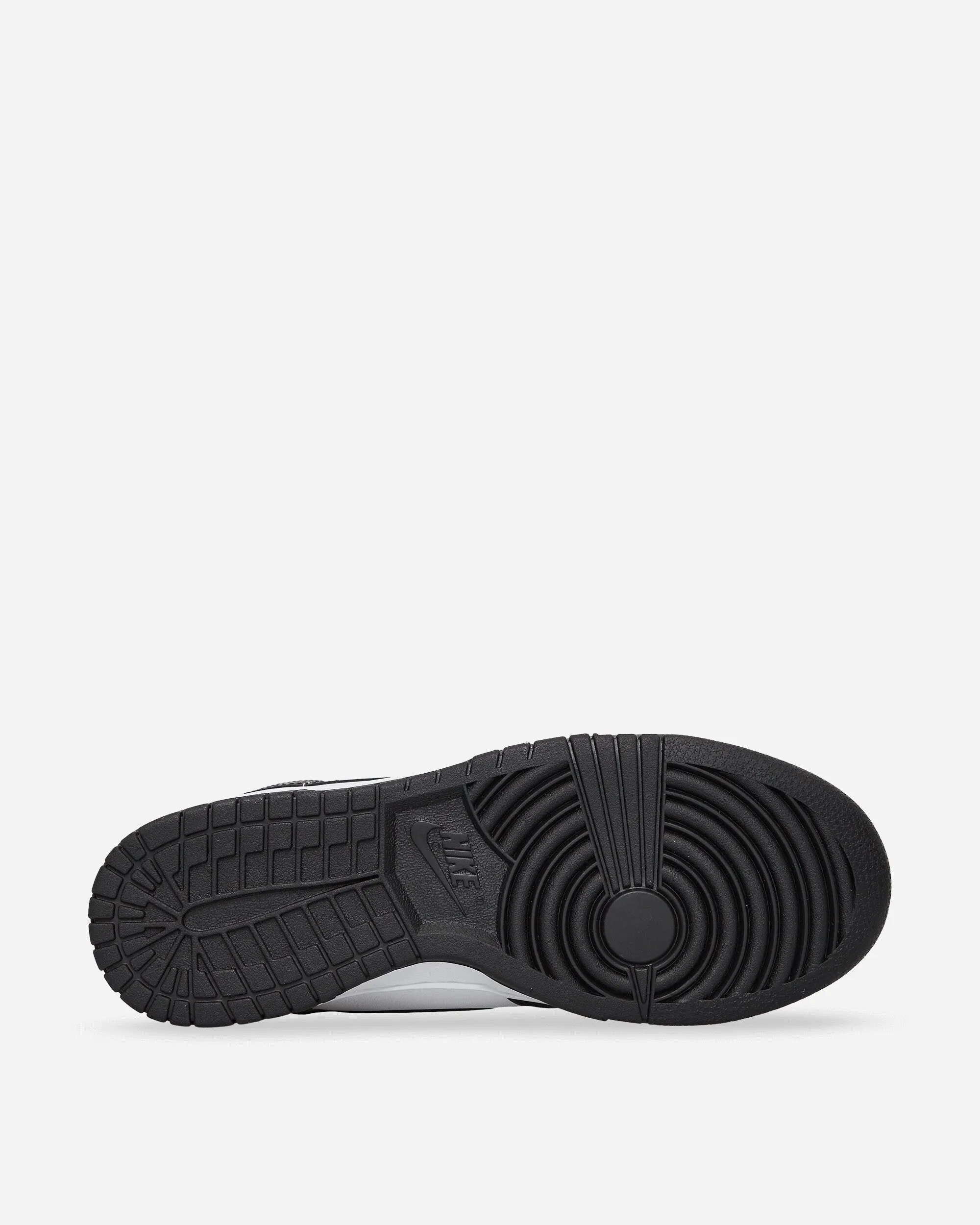 Mesh Upper Dunk High Retro Sneakers White / Black