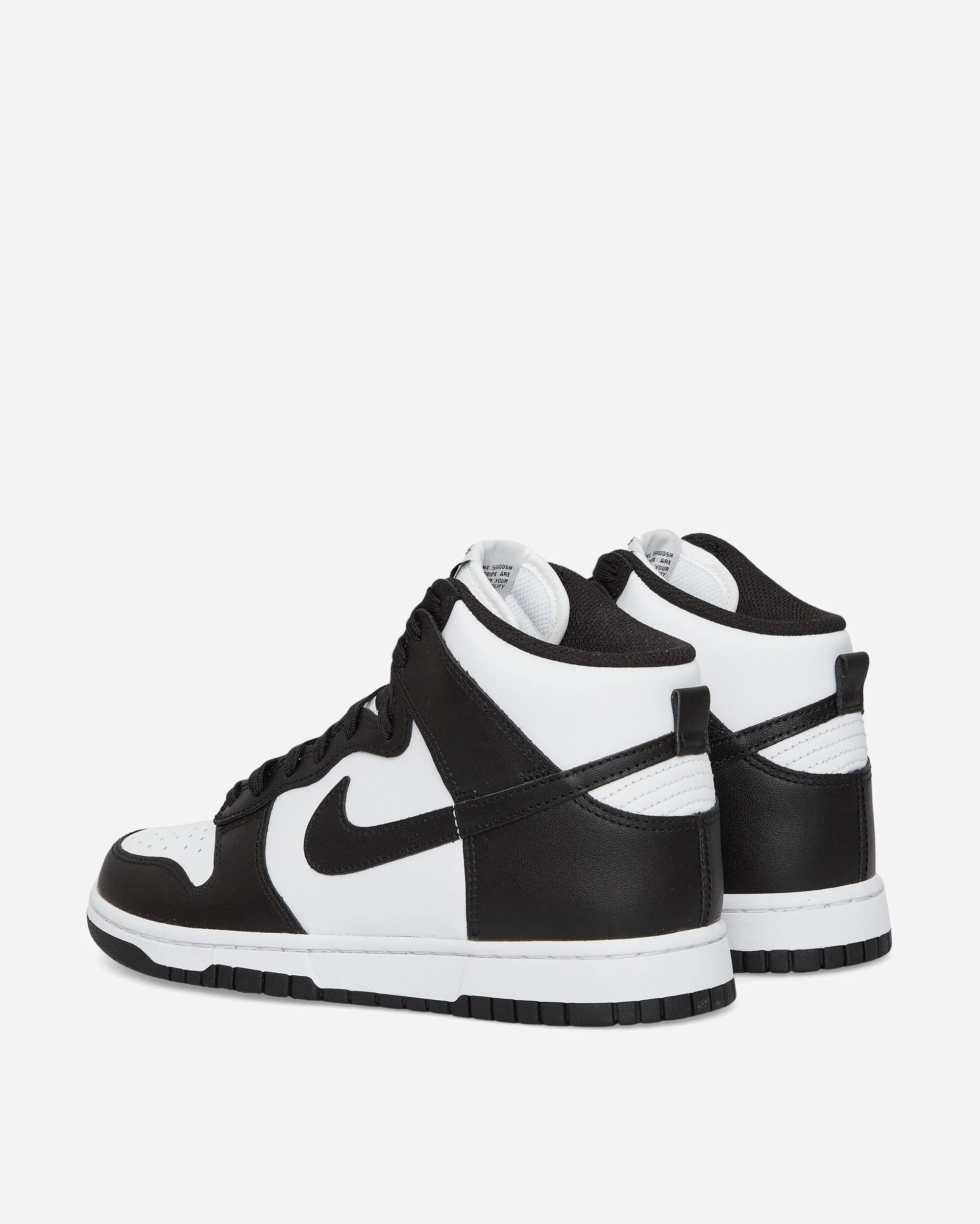 Dunk High Retro Sneakers White / Black Cotton Base