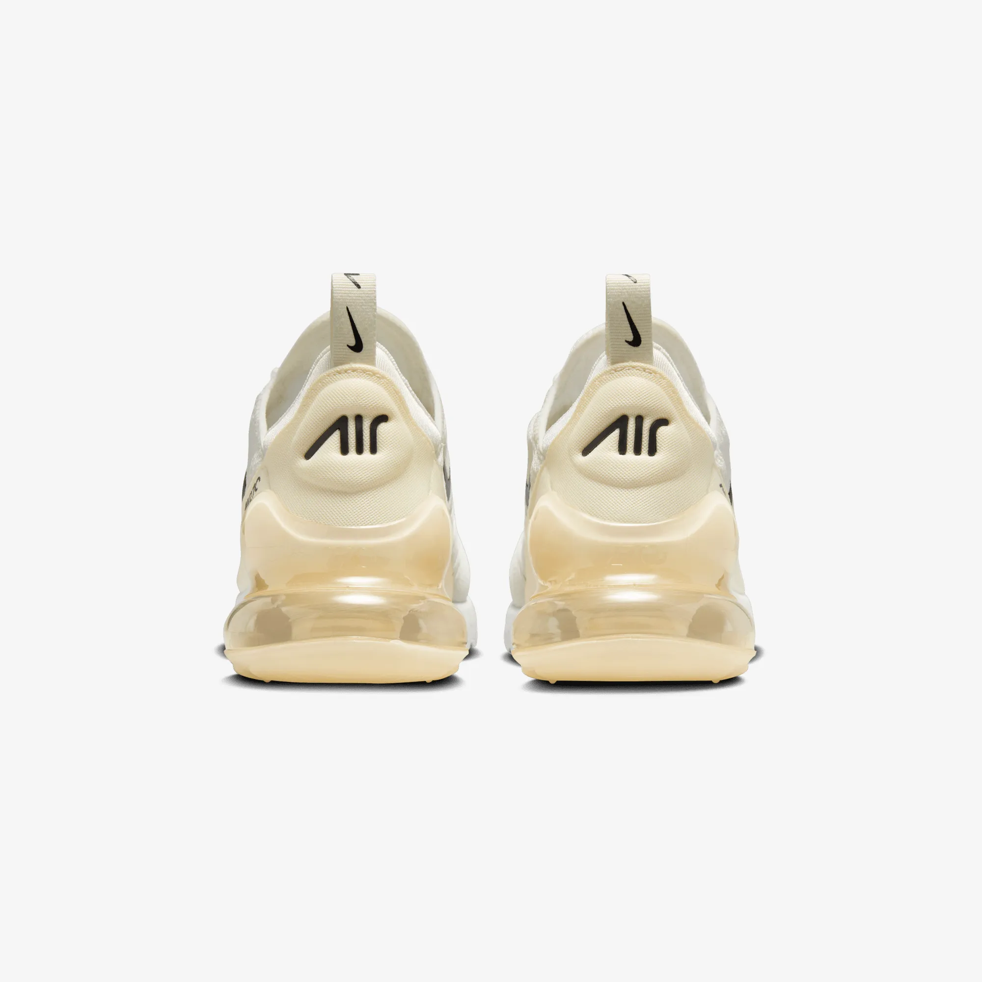 NIKE | AIR MAX 270 { SAIL/BLACK-COCONUT MILK-PALE IVORY Hero Mode Modern Bold
