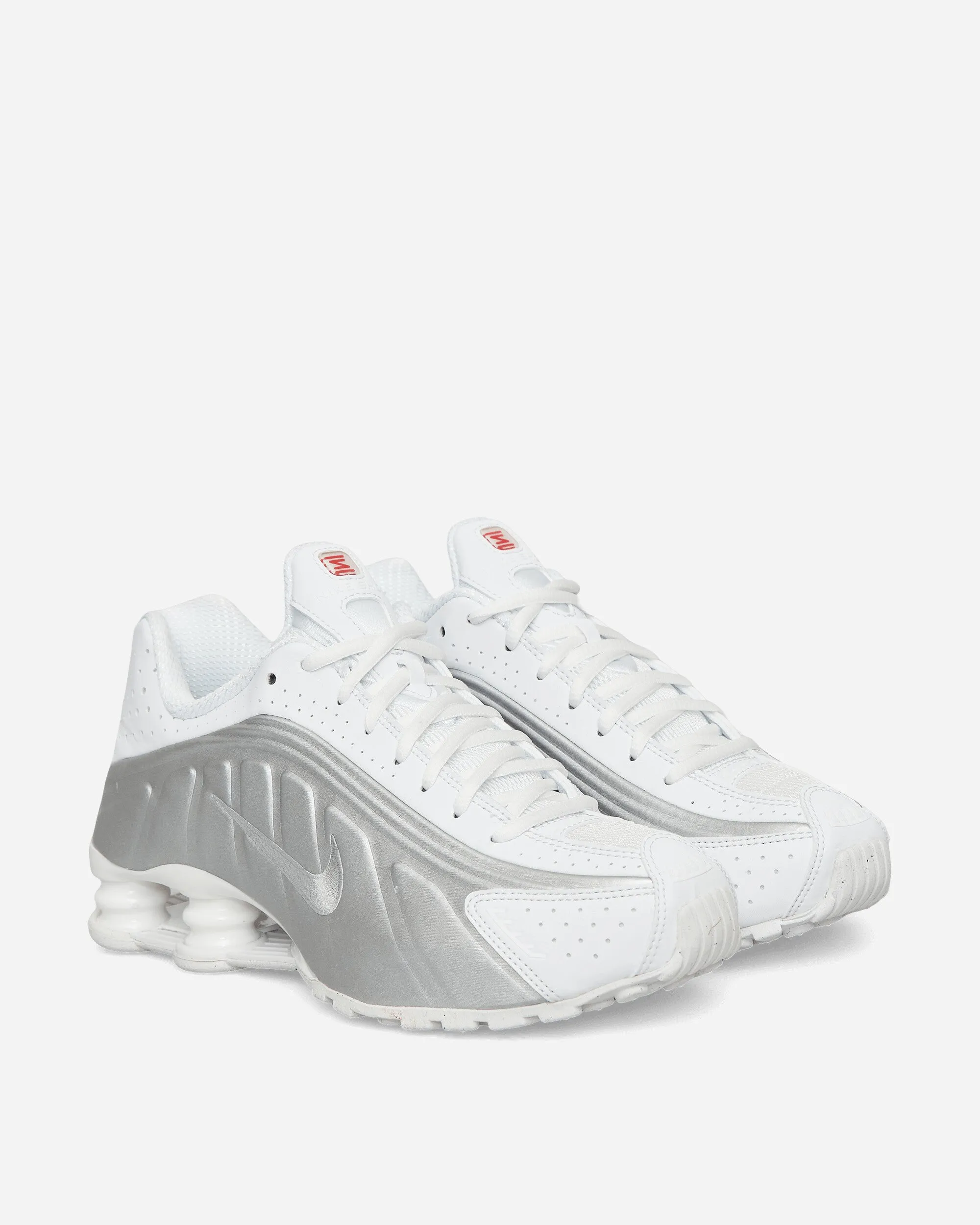 Shox R4 Sneakers White / Metallic Silver Durable Construction