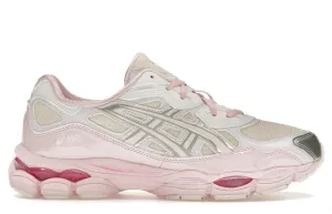 Comfort-Oriented HeelSupport ASICS Gel-NYC Kicki Yang Zhang Pink Cream Pure Silver