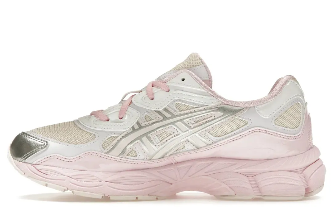 Simple Wear Flexible Choice ASICS Gel-NYC Kicki Yang Zhang Pink Cream Pure Silver