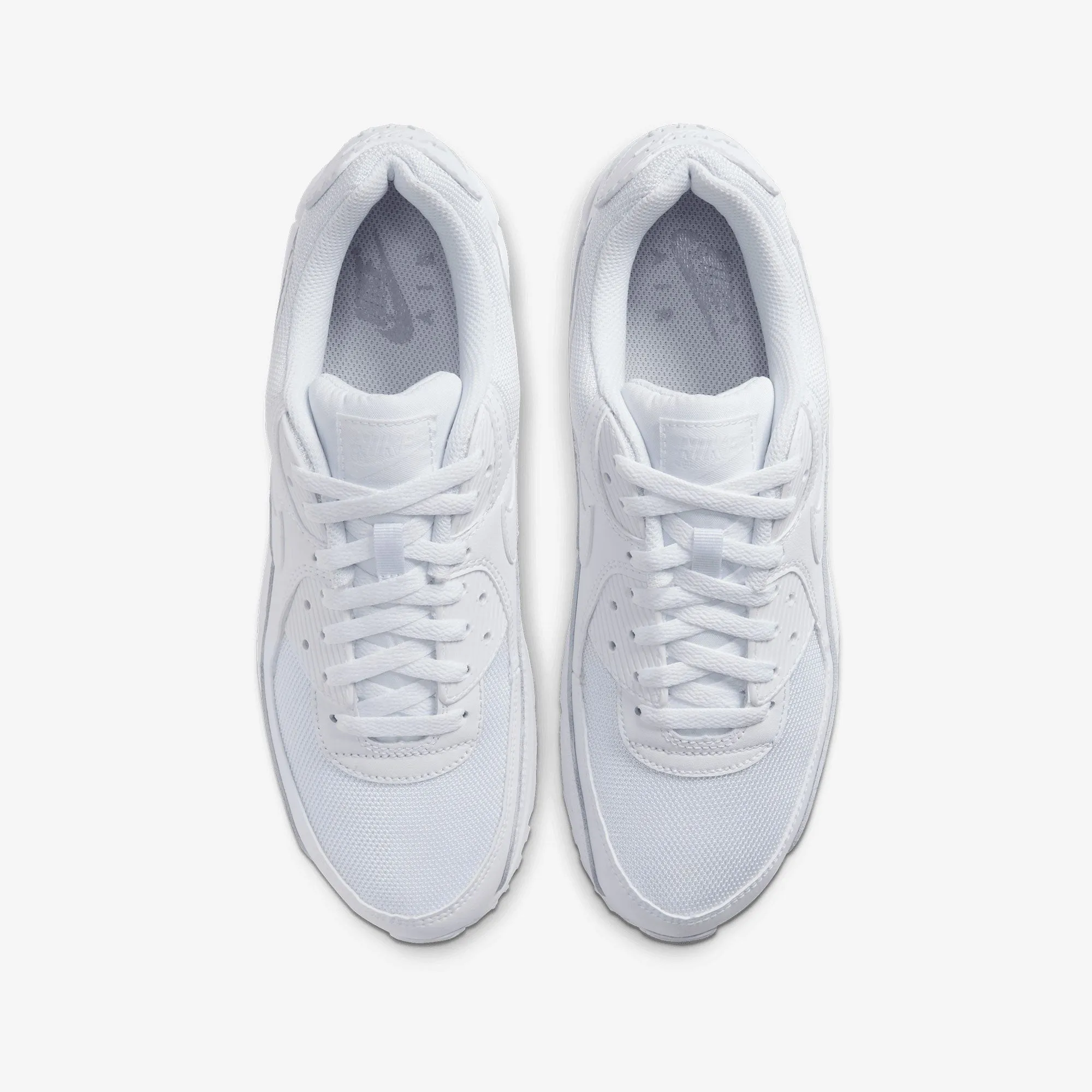 Comfort NIKE | AIR MAX 90 { WHITE/WHITE-WHITE-WOLF GREY