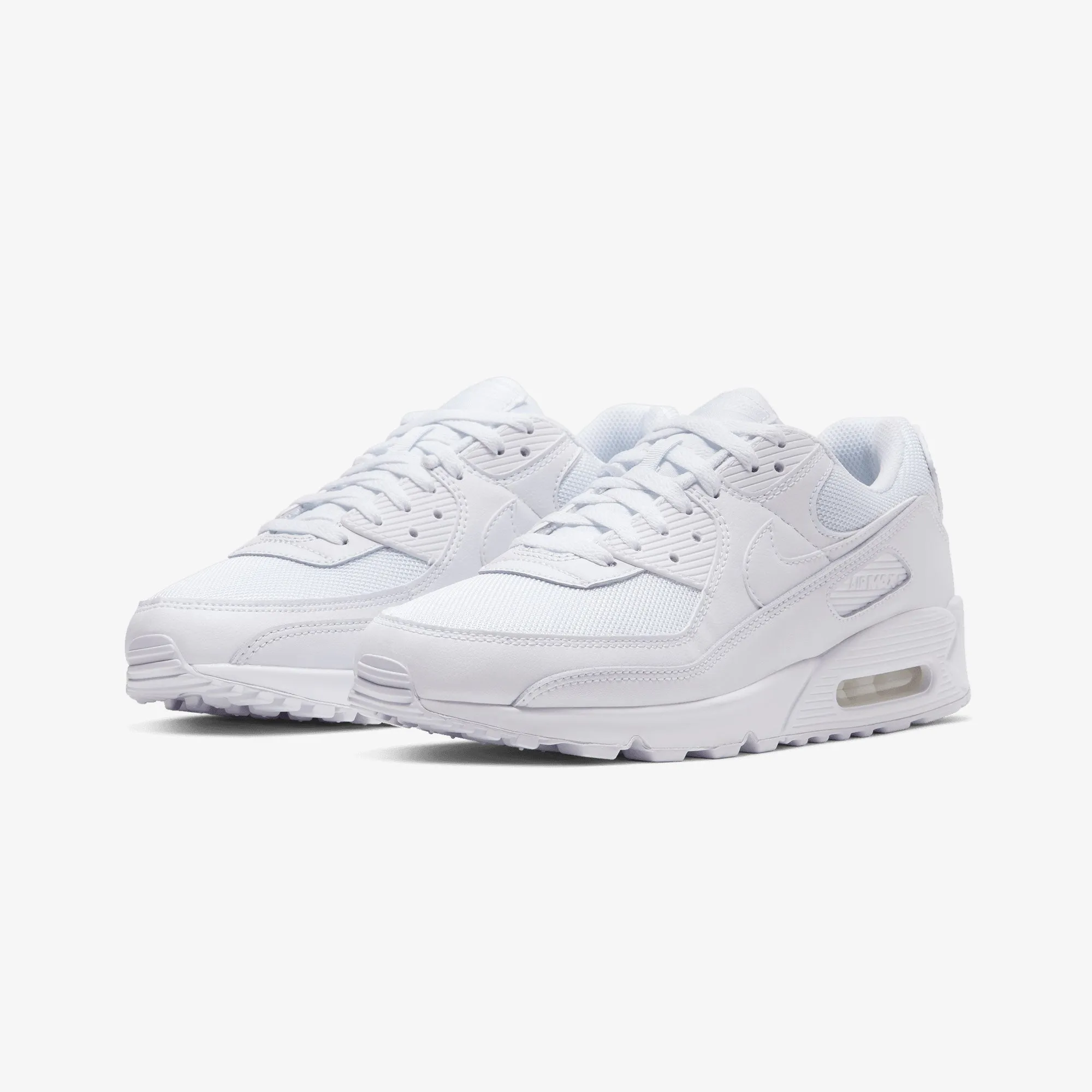 NIKE | AIR MAX 90 { WHITE/WHITE-WHITE-WOLF GREY spring fresh Freeze Grip