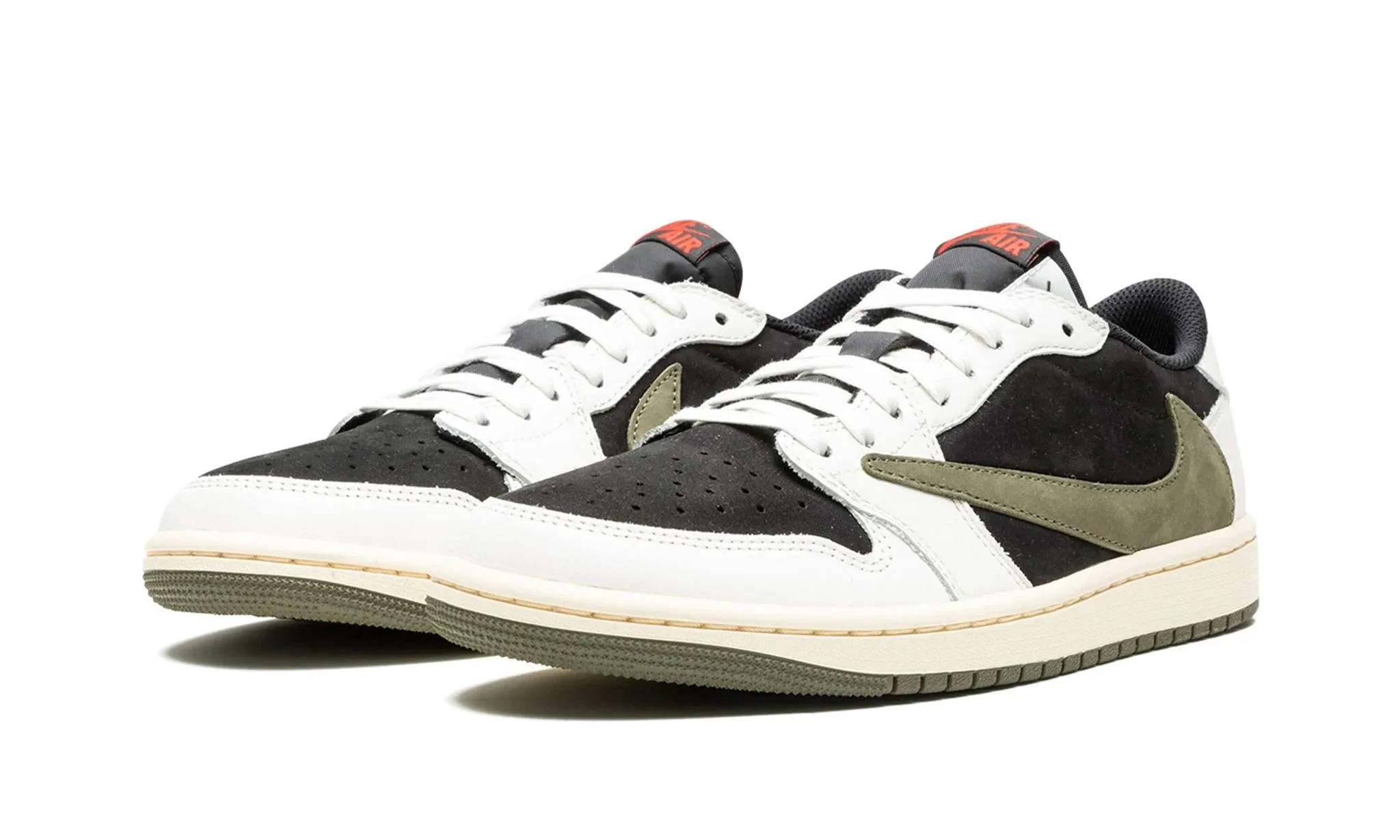 Wmns Air Jordan 1 low x Travis Scott Olive Move Bold