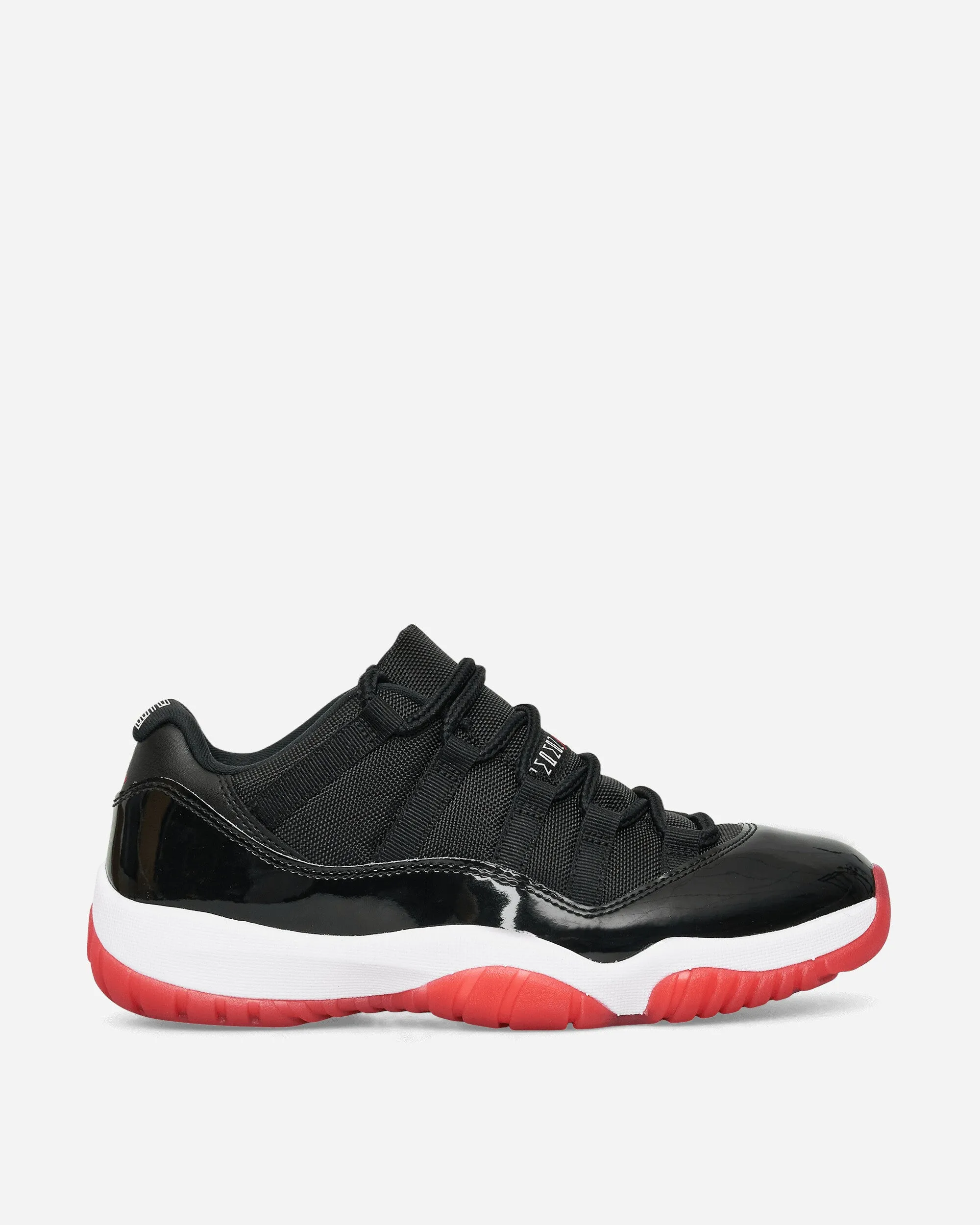 Bold Tone Breathable Lining Air Jordan 11 Low Sneakers Bred
