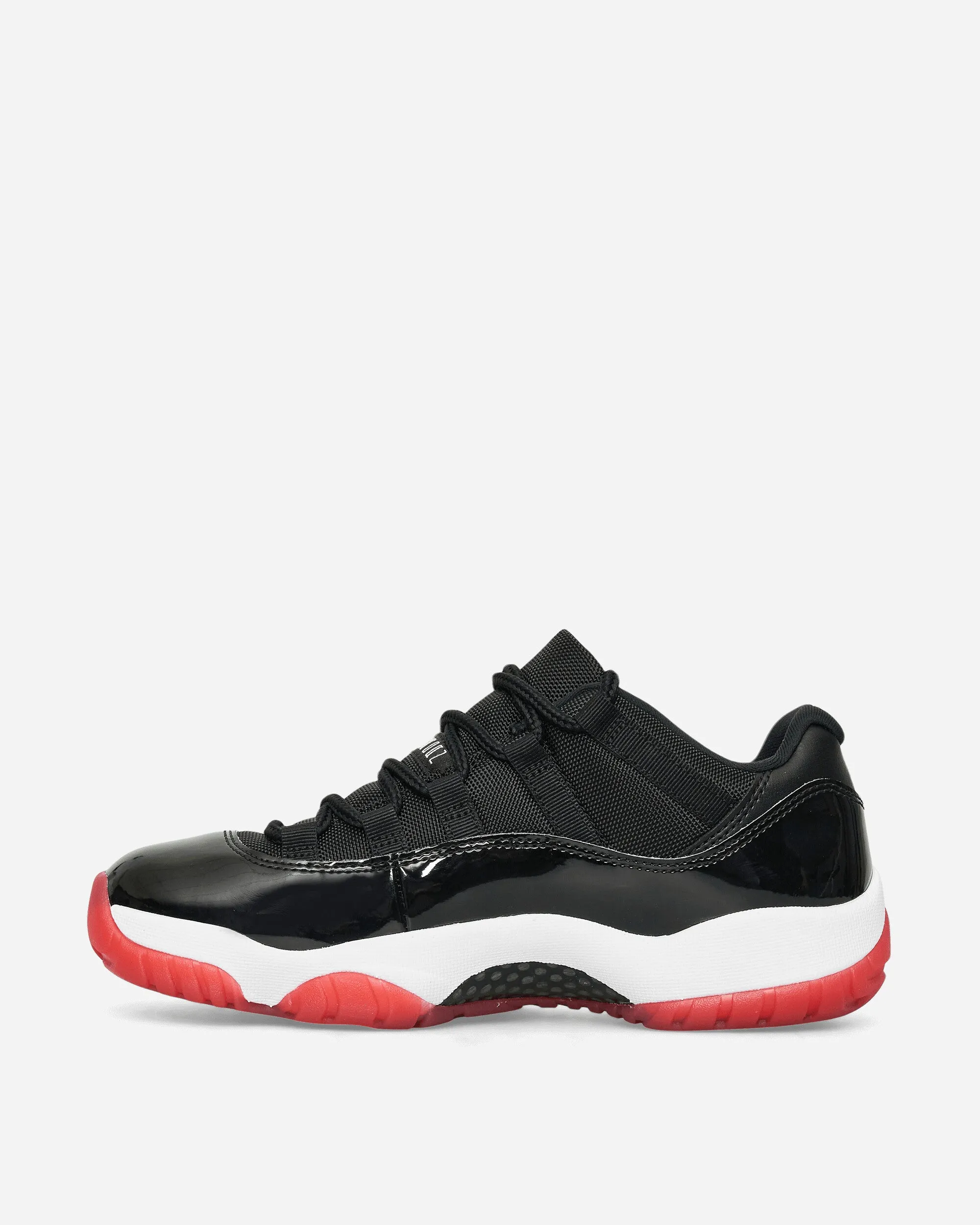 Air Jordan 11 Low Sneakers Bred Fire Red Japan Neat