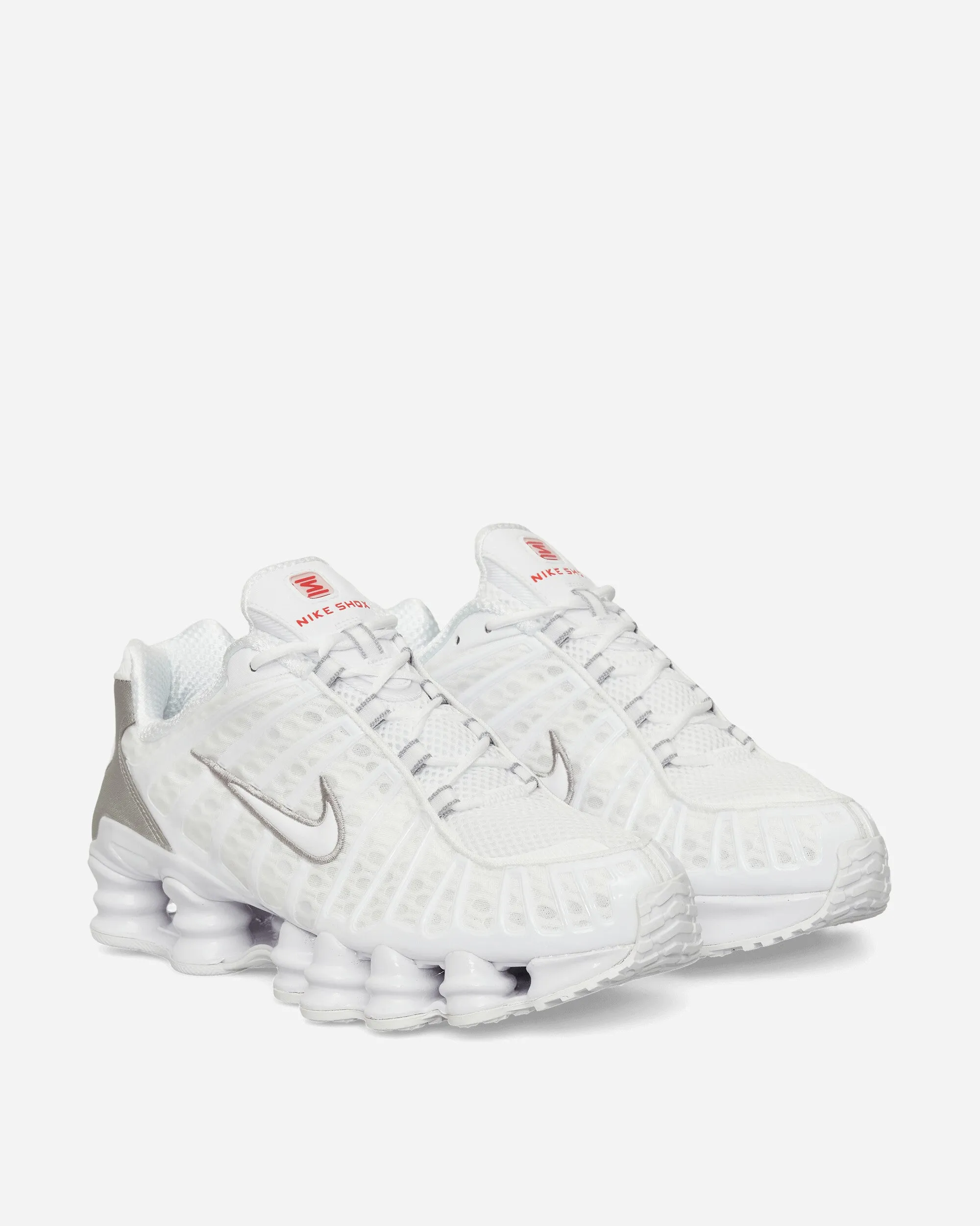 Women's Shox TL Sneakers White / Metallic Silver Color Pop easy move