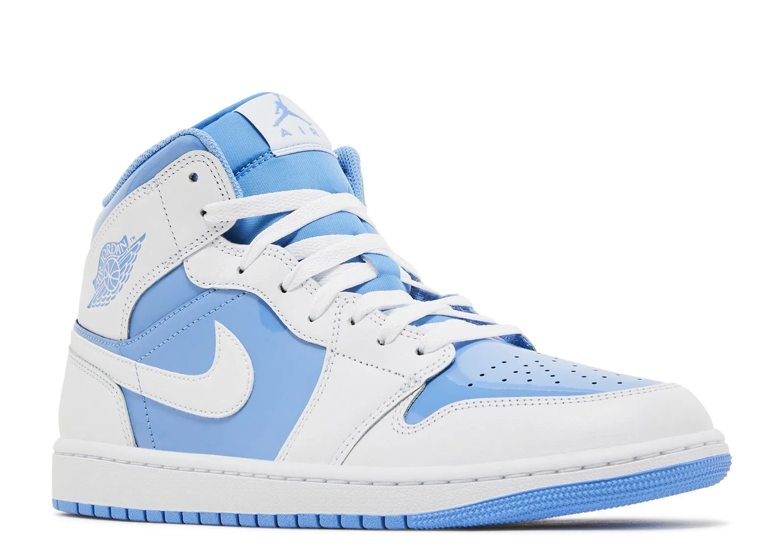Print Fun Air Jordan 1 Mid Legend Blue