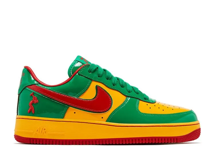 Activity Fit SyntheticMaterial Nike Air Force 1 Low Lil Yachty Concrete Boys Lucky Green