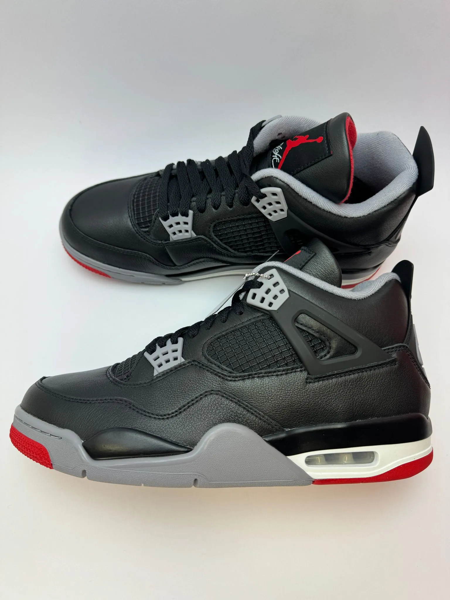 Air Jordan 4 Retro "Bred Reimagined" Brand Pop
