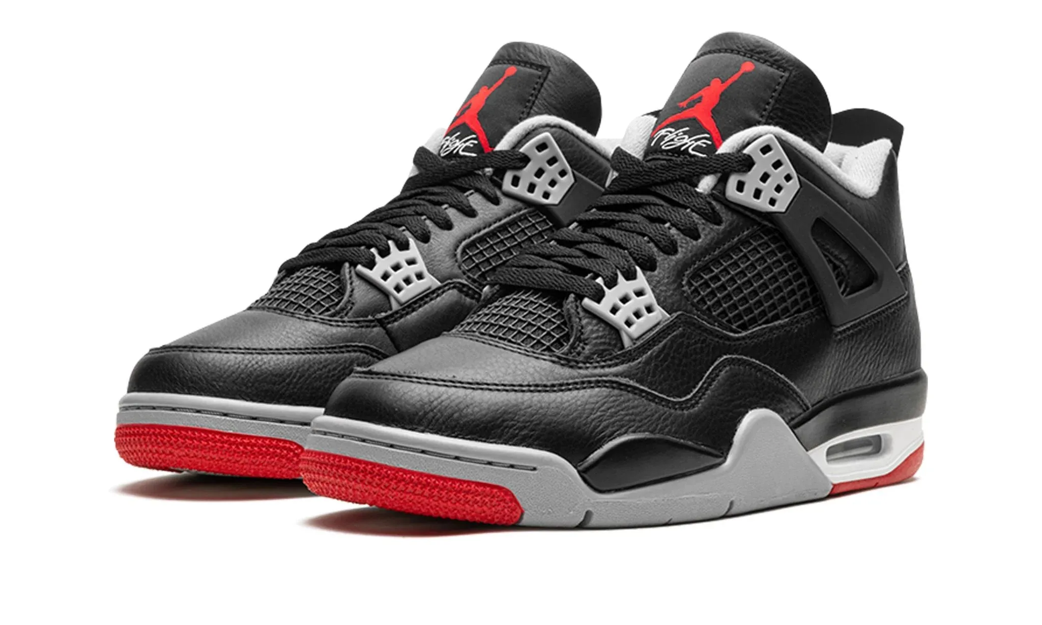 Jordan 4 Retro "Bred Reimagined" Comfortable Padding Light Journey