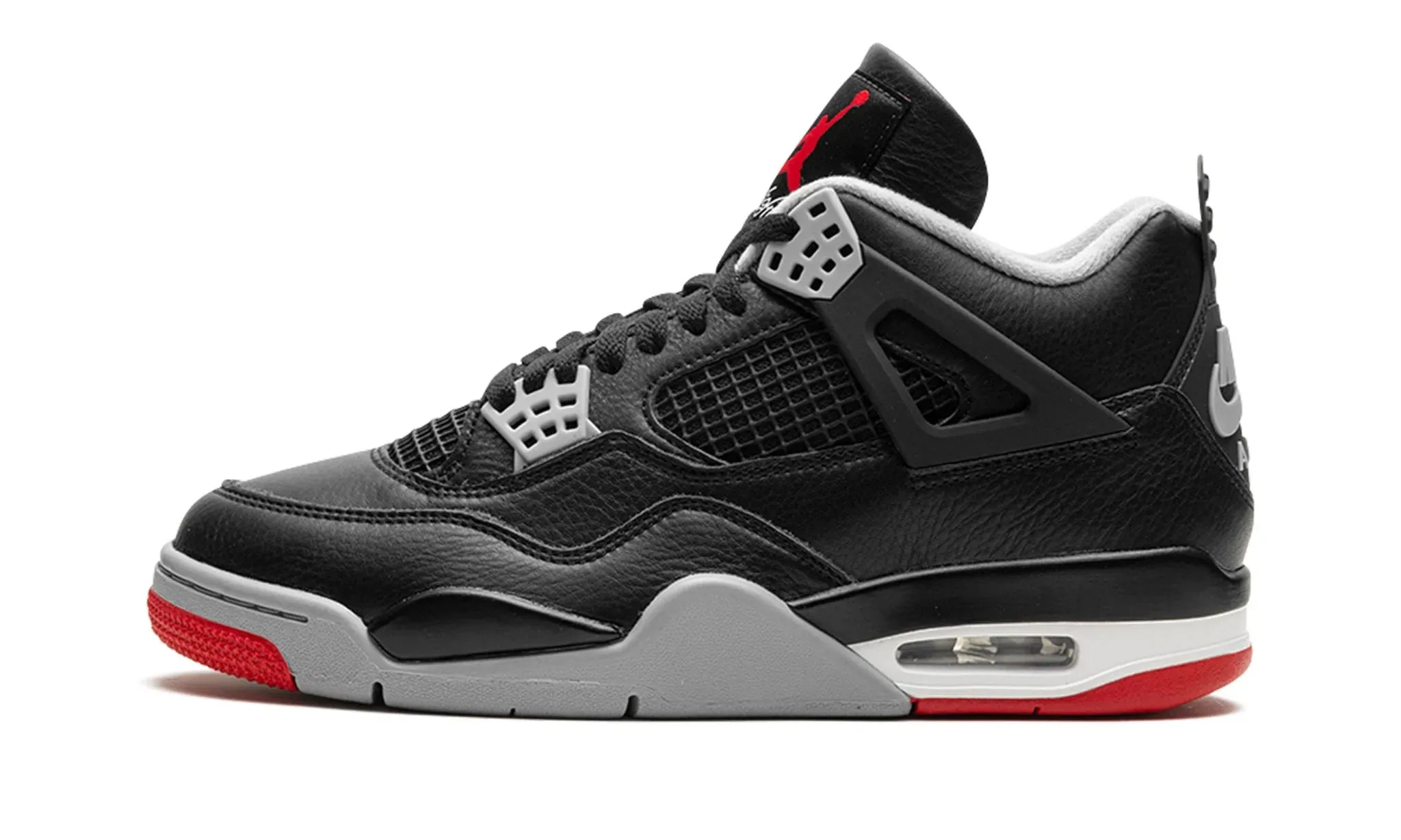 Plus Size Walking Mood Jordan 4 Retro "Bred Reimagined"