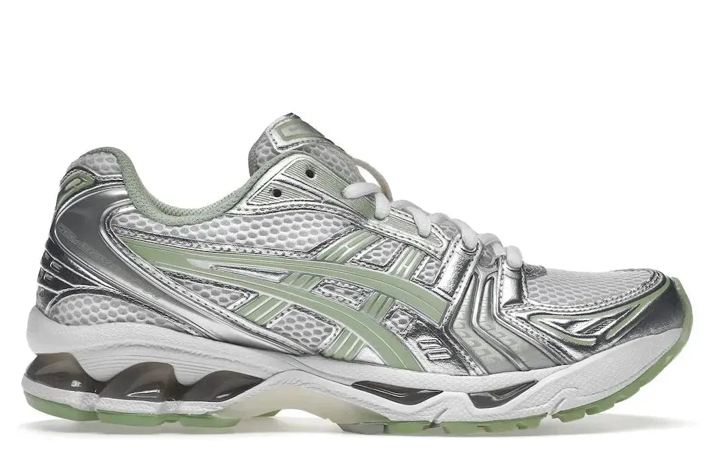 Durable Upper Material Clean Texture ASICS Gel-Kayano 14 White Jade (Women's)