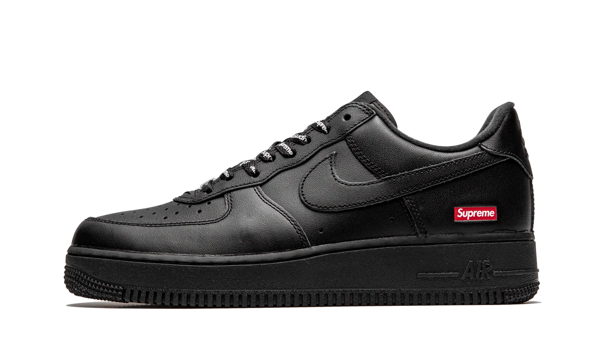 Sleek Look All Time Nike X Supreme AF1 Low "Box Logo" Black