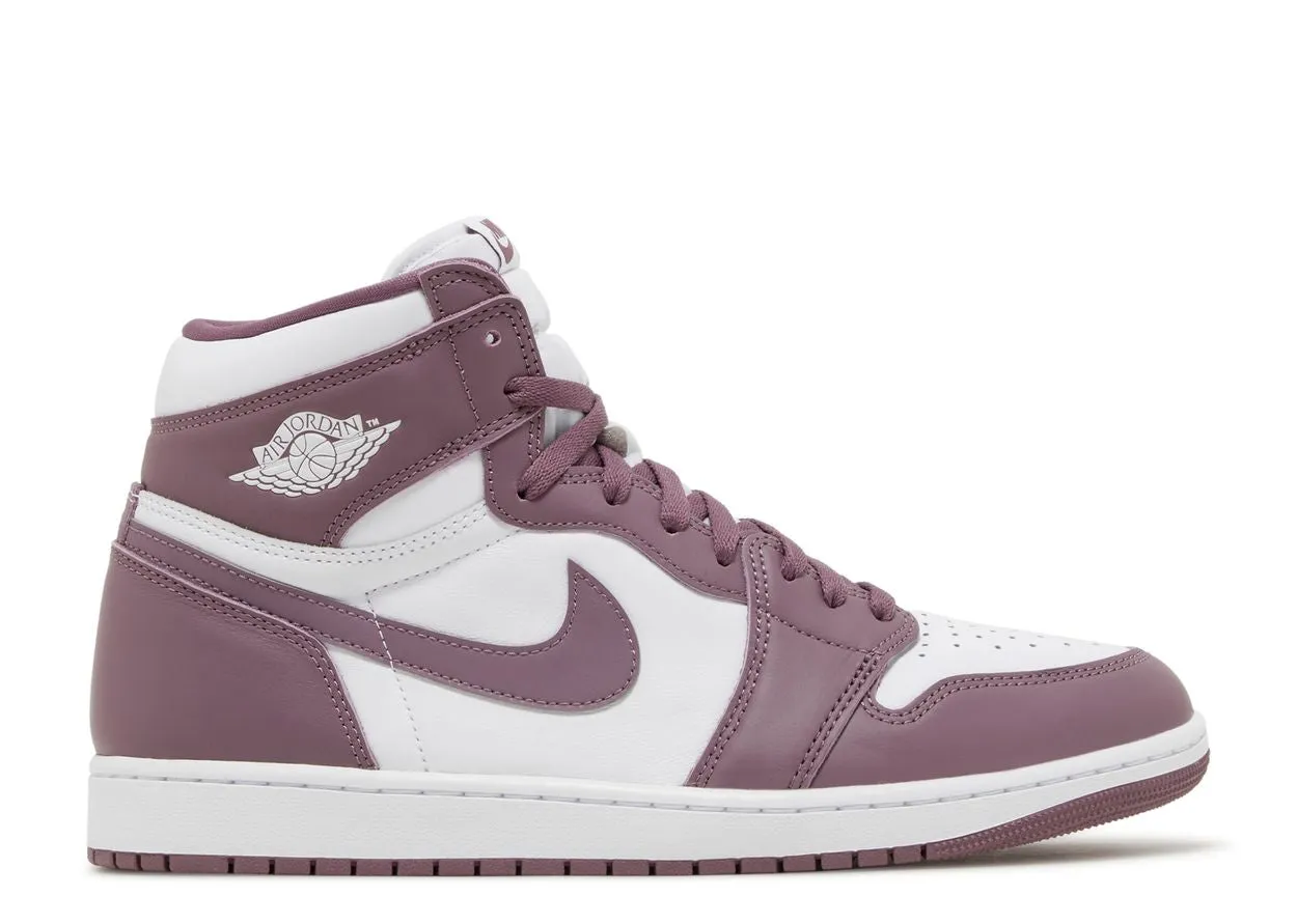 Air Jordan 1 Retro High OG Mauve Flat Bottom