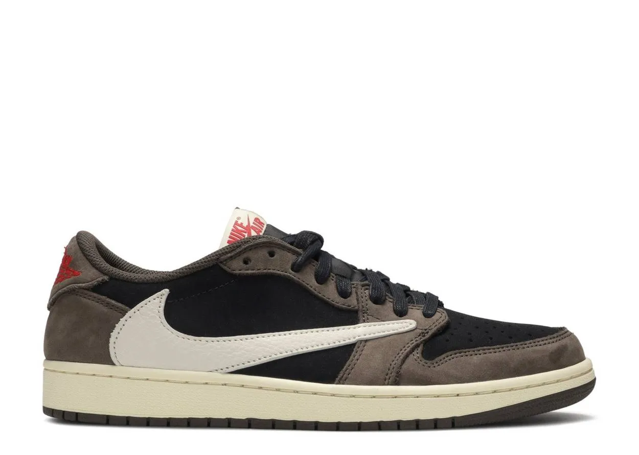 Reinforced Seams Urban Flex Air Jordan 1 Low OG SP Travis Scott