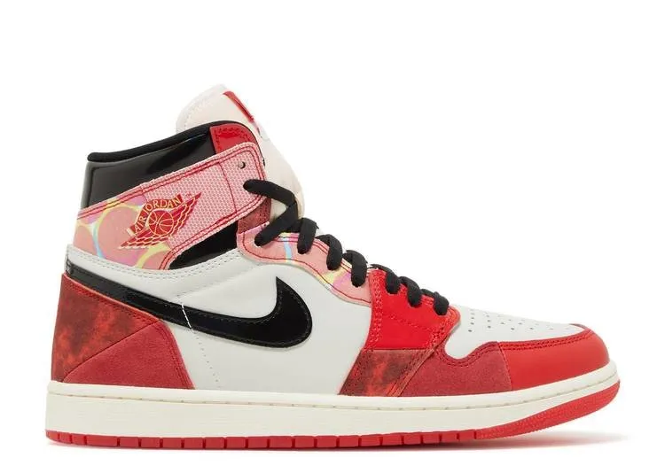 Stylish Design Travel Choice Air Jordan 1 High OG Spider-Man Across the Spider-Verse
