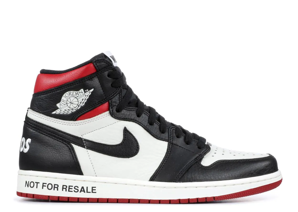 Air Jordan 1 Retro High "Not for Resale" Red Lightweight Style