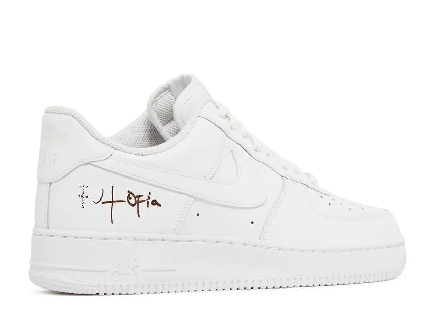 Nike Air Force 1 Low '07 White (Travis Scott Cactus Jack Utopia Edition) Flat Walk Ventilated Mesh