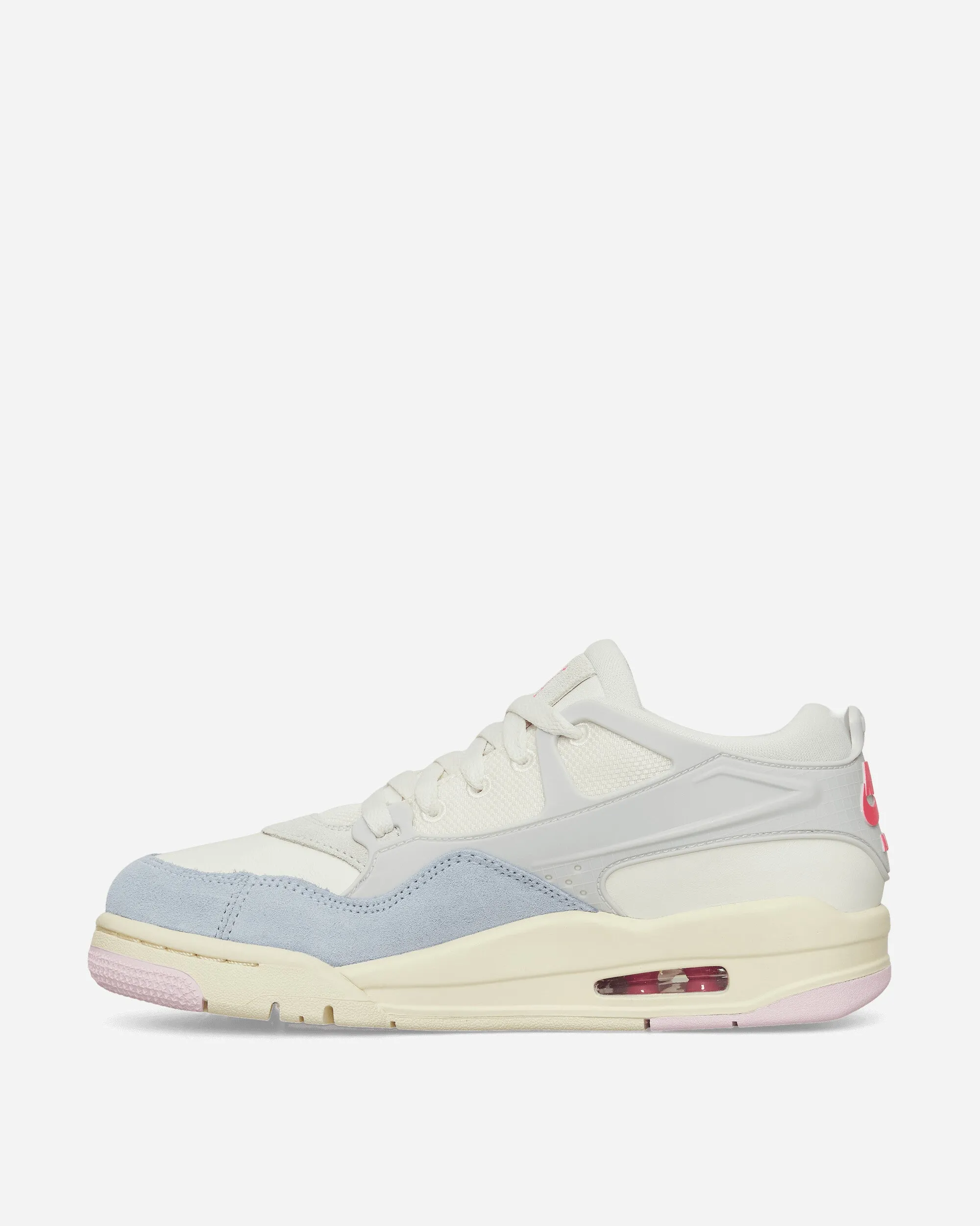 Stone Gray Women's Air Jordan 4 RM Sneakers Photon Dust / Sail / Coconut Milk / Hyper Pink