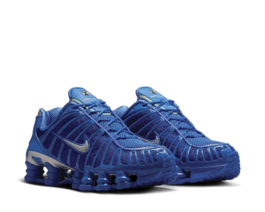 youth enthusiasm sprint training Nike Shox TL "Hyper Royal"