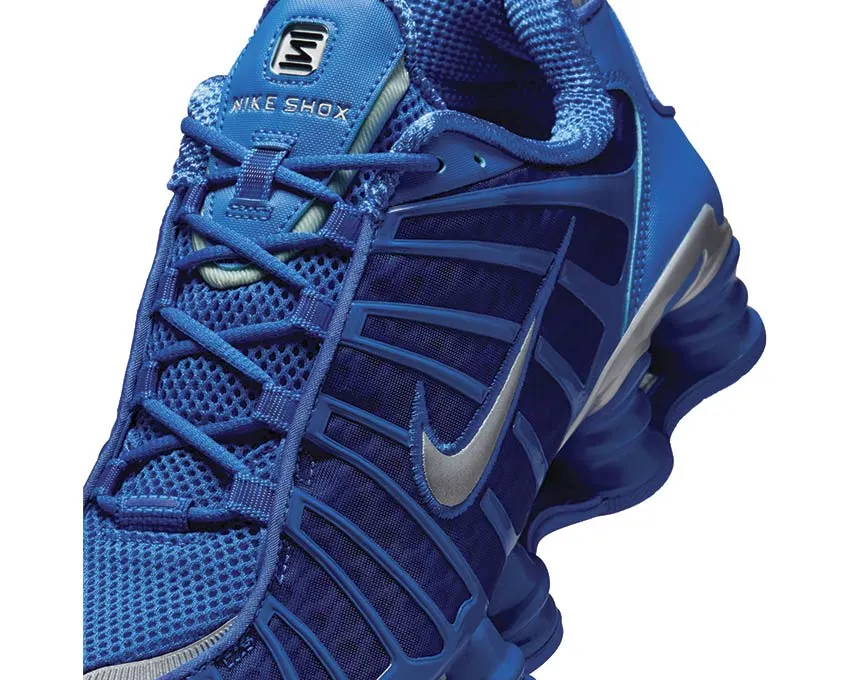 Nike Shox TL "Hyper Royal" gym - ready forefoot - support - feature shoes