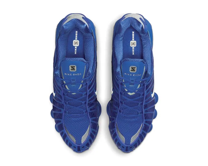 running on sand shoes Rainy running shield Nike Shox TL "Hyper Royal"