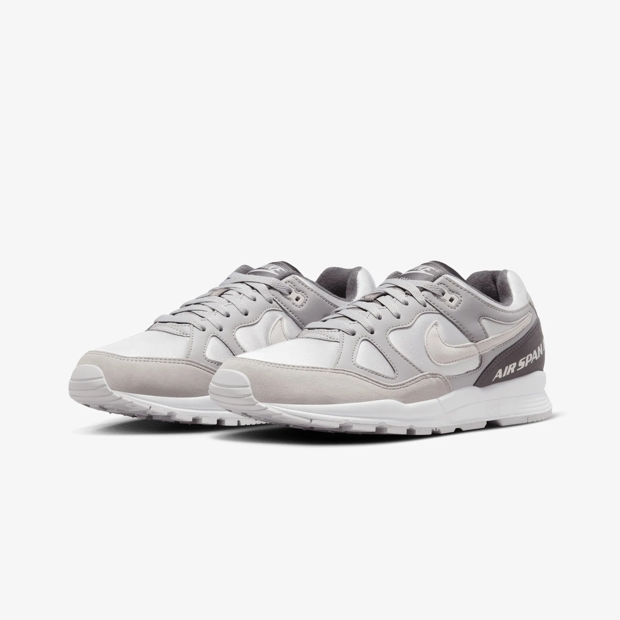 NIKE | AIR SPAN II SE { ATMOSPHERE GREY/VAST GREY-THUNDER GREY Game Edge Smart Fit